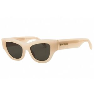 Palm Angels JUNE Sunglasses 6255 Beige acetate Cat eye
